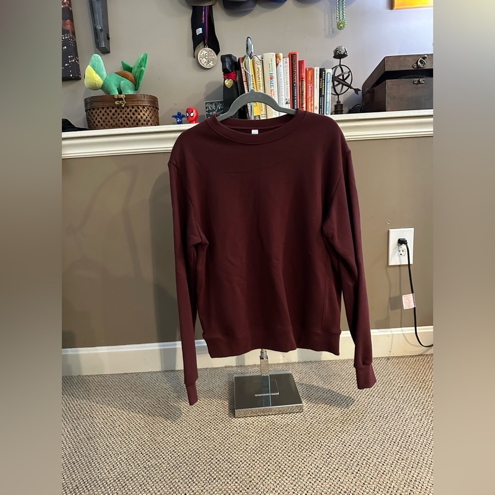 Maroon American Apparel Sweatshirt | New with Tag | Size: M